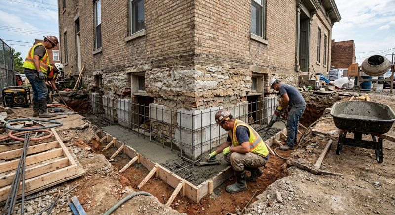 Underpinning Repair in Wimberley, TX